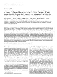 Integral membrane proteins / Cell communication / Channelopathy / Generalized epilepsy with febrile seizures plus / Sodium channel / Action potential / Membrane potential / Nav1.1 / Gating / Biology / Electrophysiology / Ion channels