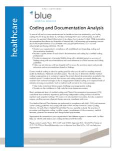 Medical informatics / ICD-10 / International Statistical Classification of Diseases and Related Health Problems / National Correct Coding Initiative / Clinical audit / Health Insurance Portability and Accountability Act / Medicine / Health / Medical classification