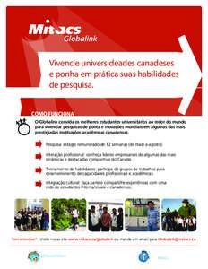 Mitacs Globalink ambassador poster_Portuguese_April 2013