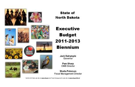 State of North Dakota Executive Budget[removed]