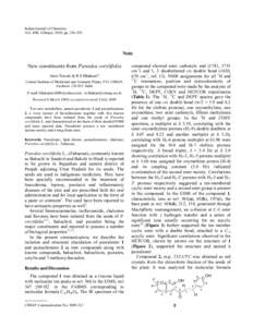 Indian Journal of Chemistry Vol. 49B, February 2010, pp[removed]Note  New constituents from Psoralea corylifolia