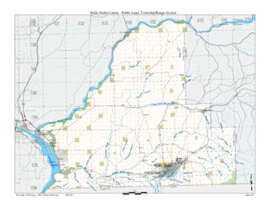 Walla Walla County - Public Land, Township/Range Section WHITMAN COLUMBIA  Little Goose Dam