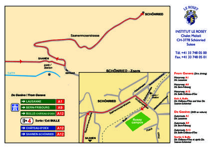 SCHÖNRIED  Saanenmoserstrasse SAANEN