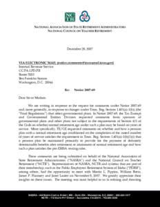 Microsoft Word - NASRA-NCTR-NormalRetirementAgeCommentLetter.DOC