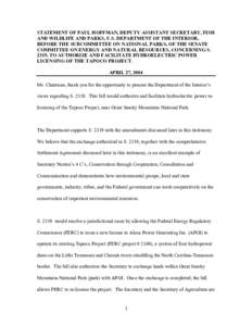 Southern United States / Real property law / Tapoco / Conservation in the United States / Chilhowee / Conservation easement / The Nature Conservancy / Federal Energy Regulatory Commission / Easement / Tennessee / Energy in the United States / Alcoa Power Generating Inc.