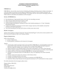 Microsoft Word - internship overview 07.doc