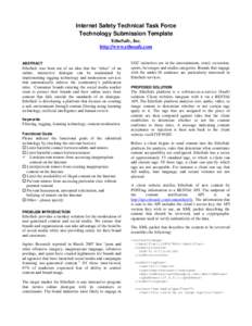 Technical communication / Information retrieval / Collective intelligence / Neologisms / Web 2.0 / Content-control software / Search engine indexing / Application programming interface / HTML / Information science / Information / Computing