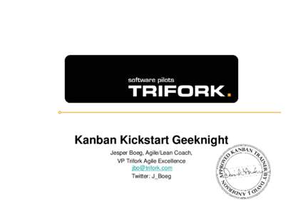 Kanban Kickstart Geeknight v.2