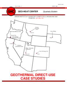 Geo-Heat Center Quarterly Bulletin Vol. 24, No. 2