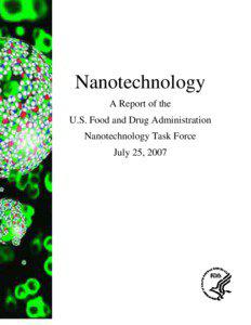 Microsoft Word - FDA Nanotechnology TF report final