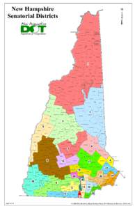 New Hampshire Senatorial Districts ³  PITTSBURG