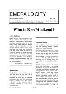 EMERALD CITY Wiscon 24 Special Issue