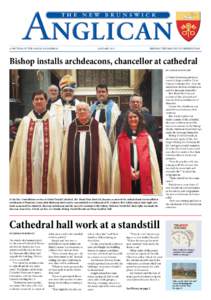 The New Brunswick Anglican / 1  January 2015 A SECTION OF THE ANGLICAN JOURNAL