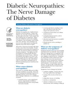 Nervous system / Peripheral neuropathy / Diabetic neuropathy / Proximal diabetic neuropathy / Nerve compression syndrome / Gastroparesis / Diabetes mellitus / Nerve conduction study / Complications of diabetes mellitus / Diabetes / Health / Anatomy