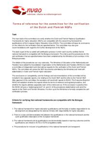 Knowledge / Educational policies and initiatives of the European Union / Education in Belgium / Education in the Netherlands / NVAO / European Higher Education Area / Bologna Process / National Qualifications Framework / European Union / Education / Academia / Academic transfer