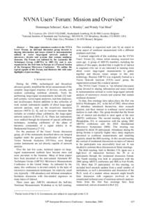 Measuring instruments / Laboratory equipment / Electromagnetism / Radio technology / Radio electronics / Network analyzer / Microwave / Signal analyzer / IEEE Microwave Theory and Techniques Society / Technology / Electronic engineering / Electronic test equipment