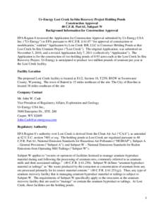 Uranium / Actinides / In-situ leach / Technology / Nuclear fuels / Matter / Chemistry