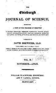 The Edinburgh Journal of Science