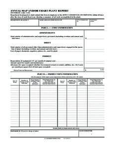 JCP FORM NO. 4 (Rev[removed]ANNUAL MAP AND/OR CHART PLANT REPORT