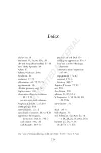 practices of self 168, 174 reading by apprentices 174–5 wise and creative theology, elements communication/expression 187–90