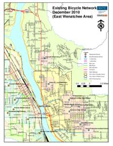 Wenatchee Bike Route Base Map