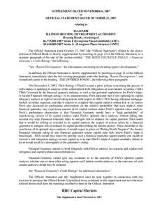 Economics / Bonds / Government debt / Local government in the United States / Municipal bond / United States housing bubble / Series E bond / Streator /  Illinois / Collateralized debt obligation / Government bonds / Financial economics / Debt