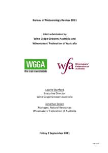 Microsoft Word - WFA~WGGA Submission to BOM