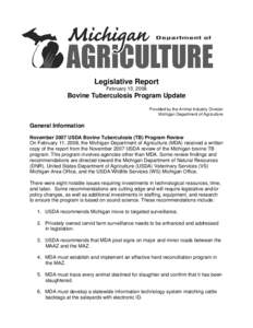 Microsoft Word - Legislative TB Update 2008 Feb15.doc