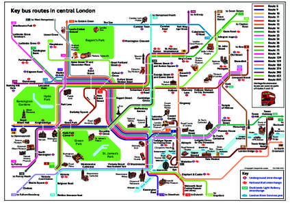 City of Westminster / Hampstead / Kennington / London Borough of Camden / Holborn / London Buses route 7 / A40 road / Transport in London / London / Geography of England