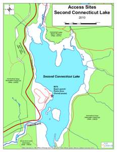 Access Sites _ ^ Second Connecticut Lake