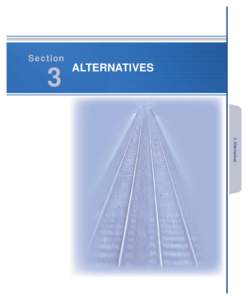 Chicago to St. Louis High-Speed Rail Tier 1 Final Environmental Impact Statement: Volume I - Section 3 - Alternatives