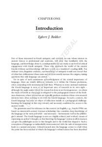 CHAPTER ONE  Introduction TE
