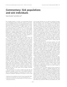 © International Epidemiological AssociationInternational Journal of Epidemiology 2001;30:433–434 Printed in Great Britain