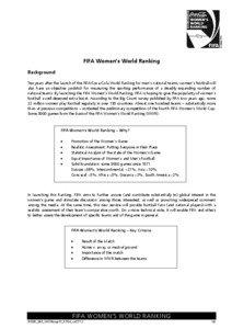 FIFA / Ranking / FIFA World Ranking system 1999-2006 / FIFA World Rankings / World championships / Sports / FIFA World Cup