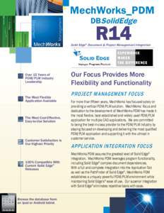 Technology / Computer-aided design / Management / Business software / Solid Edge / Workflow / Document management system / ProductCenter / Product data management / Information technology management / Product lifecycle management / Business