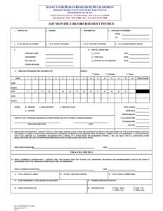 AGENCY FOR HUMAN RESOURCES D EVELOPMENT AHENSIAN INADILANTO Y AN GUINAHA PARA T AOTAO GOVERNMENT OF GUAM 414 W. SOLEDAD AVENUE , GCIC B UILDING, HAGÅTÑA, GUAM[removed]TELEPHONE: ([removed]FAX NO: ([removed]