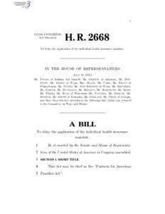 I  113TH CONGRESS 1ST SESSION  H. R. 2668