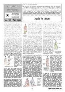 Liebe JF-Leserinnen und -Leser, für viele steht der Kimono als Synonym für das traditionelle Japan und bezaubert in seiner Schönheit und Farbenpracht das Auge des Betrachters. Dabei vergisst man