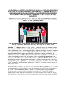 Tuscaloosa /  Alabama / Tuscaloosa metropolitan area / Taylor Hicks / Birmingham /  Alabama / Alabama / April 25–28 /  2011 tornado outbreak / Geography of Alabama / United States / Tornadoes