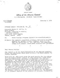 [removed] | [removed] | Kansas Attorney General Opinion | Curt T. Schneider