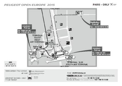 Paris Orly Airport Guide - Peugeot Leasing Locations