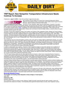 Transportation Equity Act for the 21st Century / New Hampshire Department of Transportation / Interstate Highway System / Traffic congestion / New Hampshire / United States Department of Transportation / Massachusetts Department of Transportation / Surface and Air Transportation Programs Extension Act / Transport / 109th United States Congress / Safe /  Accountable /  Flexible /  Efficient Transportation Equity Act: A Legacy for Users