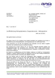 Ansprechperson Regula Heller T[removed]removed]  H+: Schweizer Spitäler, Kliniken und