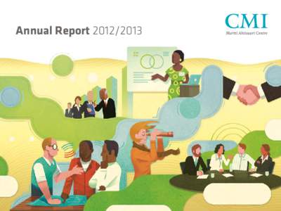 Annual Report[removed]  All conflicts can be resolved Building sustainable