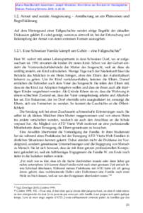 Marie-Rose Blunschi Ackermann, Joseph Wresinski, Wortführer der Ärmsten im theologischen Diskurs. Freiburg/Schweiz, 2005, SArmut und soziale Ausgrenzung – Annäherung an ein Phänomen und Begriffskläru