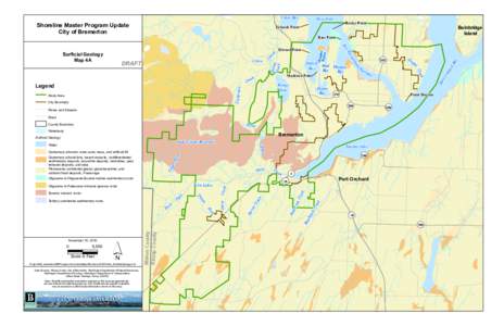 Chico Bay  Shoreline Master Program Update City of Bremerton  Road