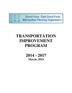 TRANSPORTATION IMPROVEMENT PROGRAM[removed]March, 2014
