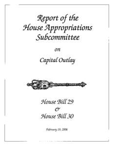 House Bill 29 CAPITAL OUTLAY Amendment General Fund
