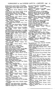SUPPLEMENT TO THE LONDON GAZETTE, i JANUARY, [removed]Leading Seaman Arthur Stones, P/JX[removed]Leading Seaman Gifford Coleman, R.N.R., X.9496.
