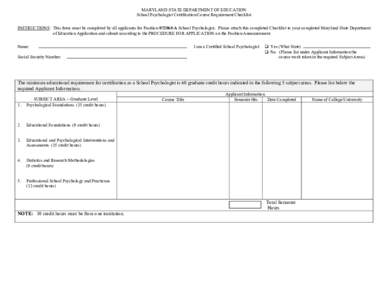 Microsoft Word - FORM-Sch Psychologist Cert Course Checklist0903.doc